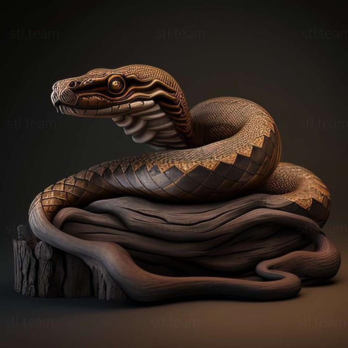 3D модель Eupodophis descouensi (STL)